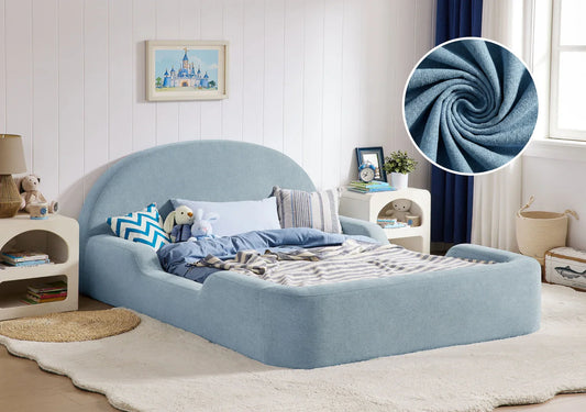 Little Lifely kids bed covers coordinated for a sibling bedroom