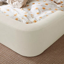 Lifestyle bedroom image with Little Lifely Marshmallow bed