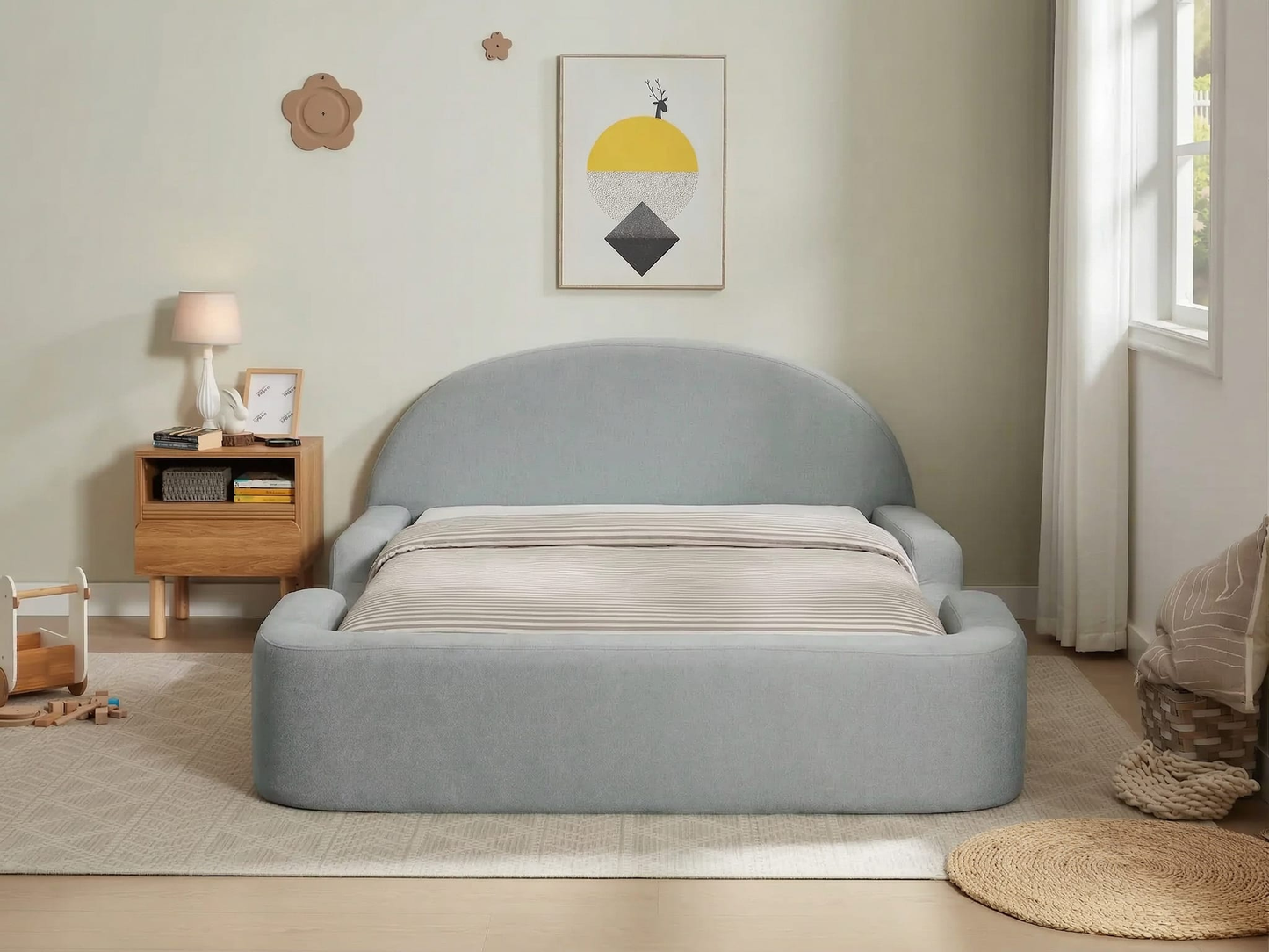 Little Lifely Custom Dream Bed - dove-grey