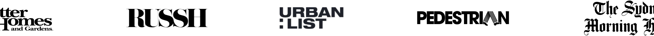 Featured publication logos