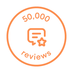 50,000 reviews