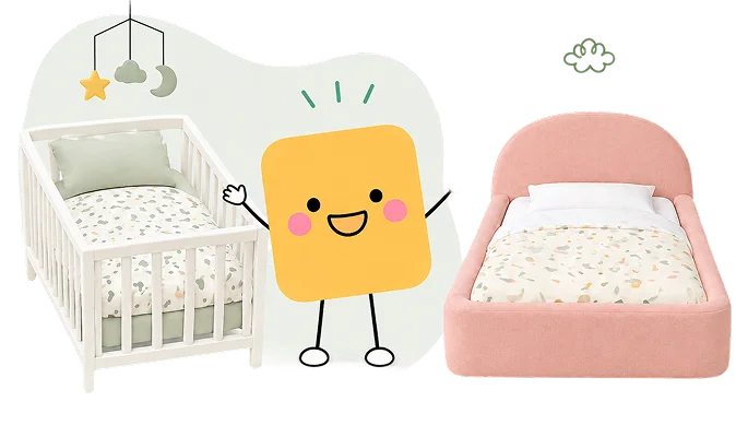 Cot to bed transition — Little Lifely mascot